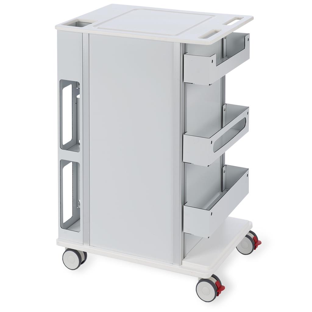 CT200-0001 : Bowman® Rolling Storage Cart with 3-inch casters